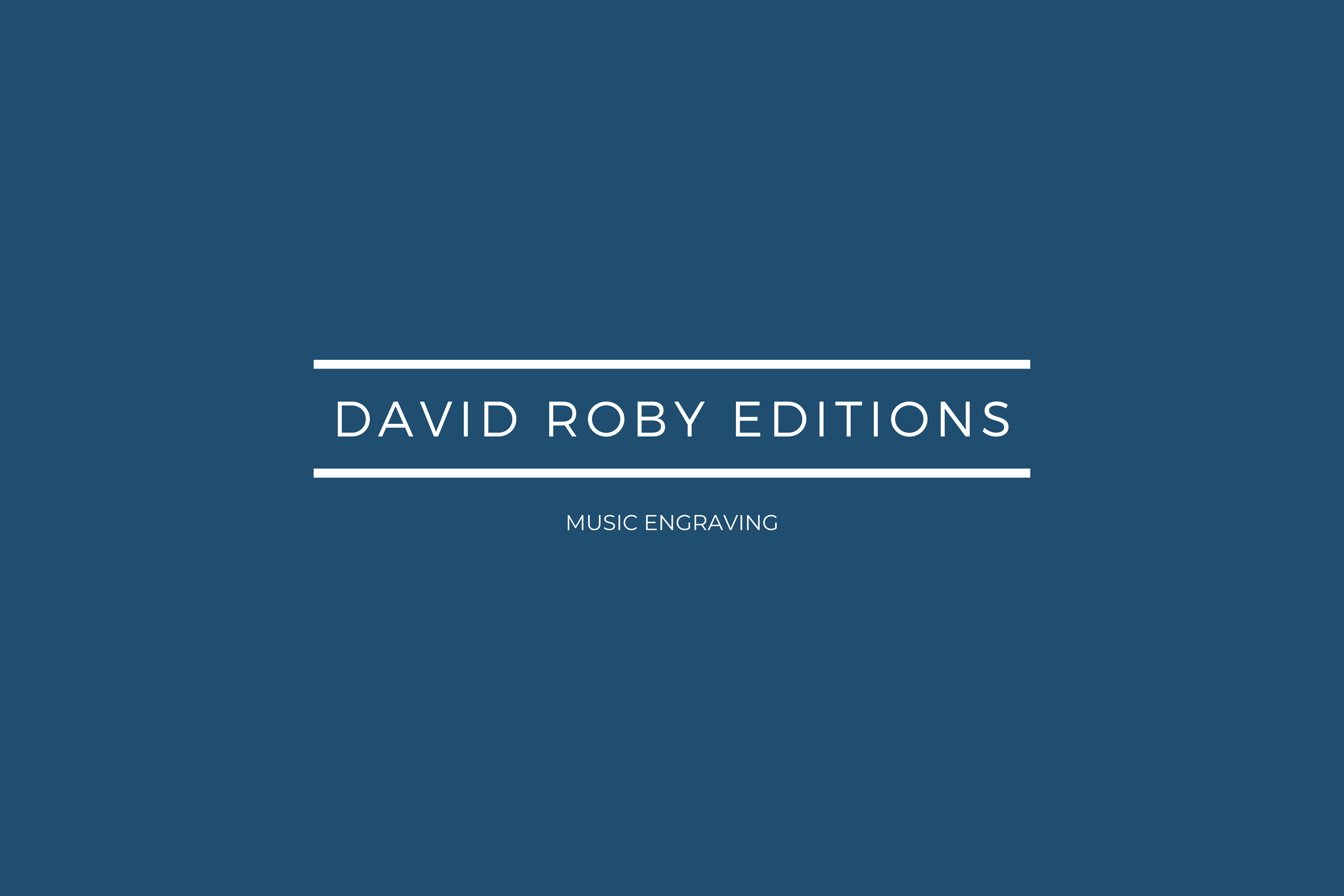 David Roby Editions